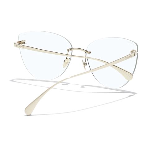 chanel 5203 cateye sunglasses|Cat Eye Blue Light Glasses Titanium Light Gold .